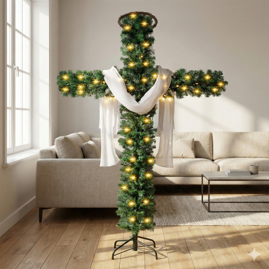 Calvary Cross Christmas Tree™